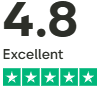 Trustpilot 4.8 Excellent